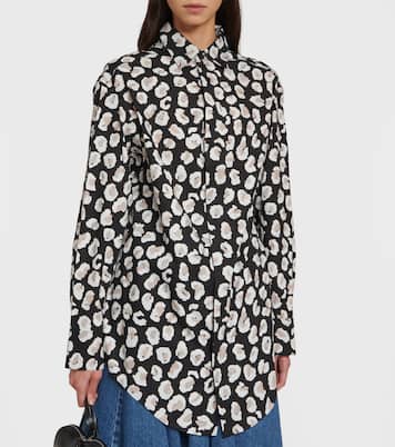 Camicia in cotone con stampa | Alaïa