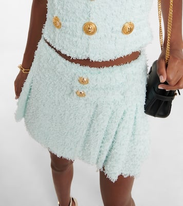 Minirock aus Tweed | Balmain