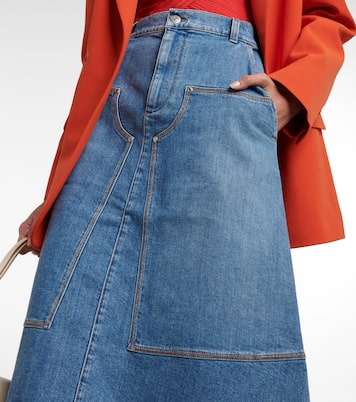 Falda midi vaquera | Stella McCartney