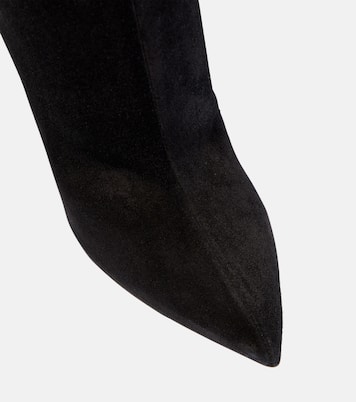 Botas altas de ante con flecos | Paris Texas