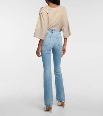 Le Super High Rise Mini Boot jeans | Frame