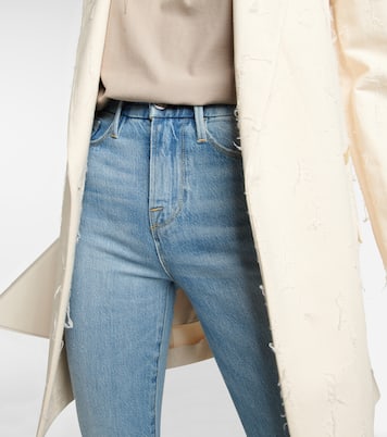 Le Super High Rise Mini Boot jeans | Frame