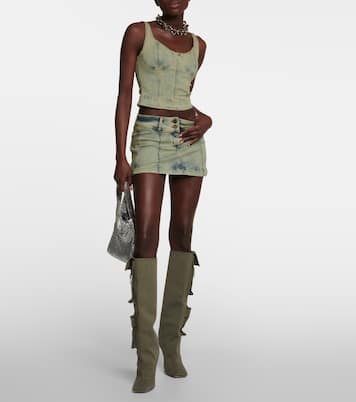 Minifalda Harley en denim | KNWLS