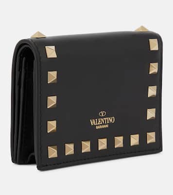 Rockstud Small leather wallet | Valentino Garavani