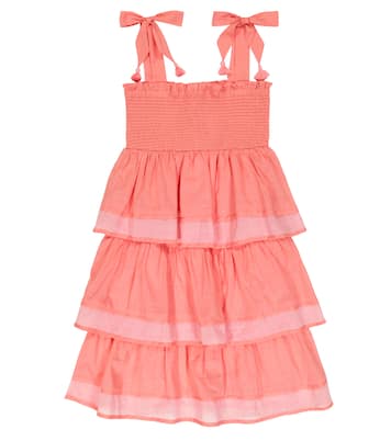 Abito Tiggy in cotone a balze | Zimmermann Kids