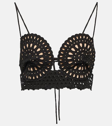 Broderie anglaise crop top | Stella McCartney