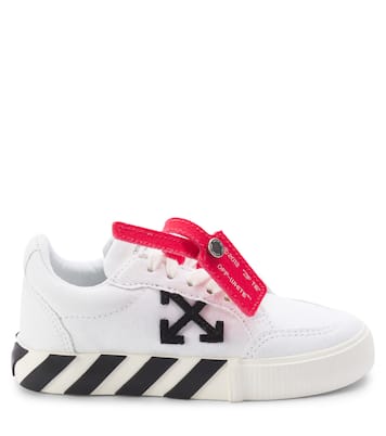 Sneakers Low Vulcanized aus Leder | Off-White Kids