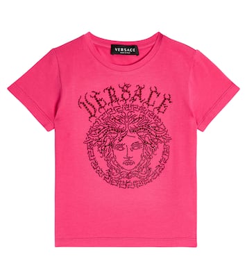 T-Shirt Medusa aus einem Baumwollgemisch | Versace Kids