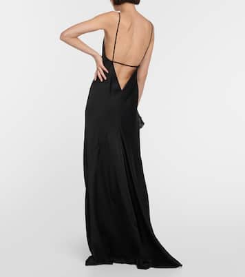 Abito sottoveste in raso | Victoria Beckham