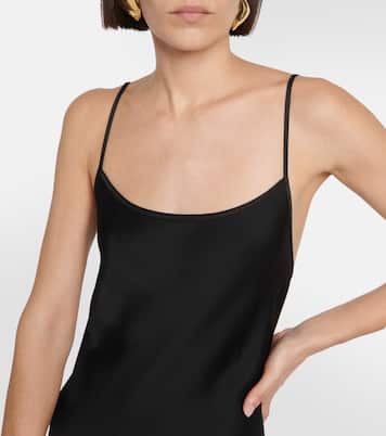 Abito sottoveste in raso | Victoria Beckham