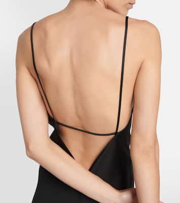 Abito sottoveste in raso | Victoria Beckham