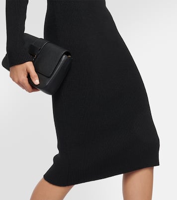 Ribbed-knit wool midi dress | Tom Ford