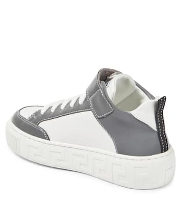 Baskets en cuir à logo | Versace Kids