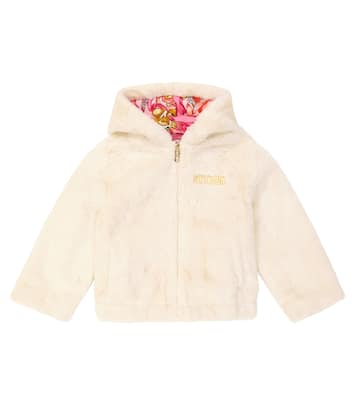 Faux fur jacket | Moschino Kids