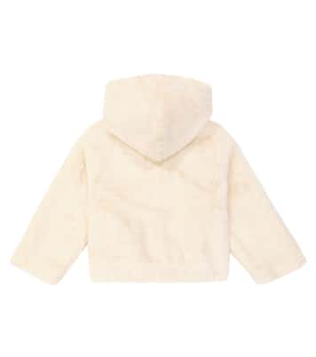 Faux fur jacket | Moschino Kids