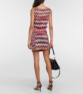 Zig-zag lamé top | Missoni