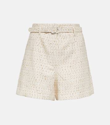 Bouclé shorts | Self-Portrait