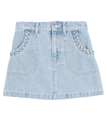 Falda August en denim | Zimmermann Kids