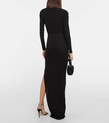 Robe longue asymétrique | Alex Perry