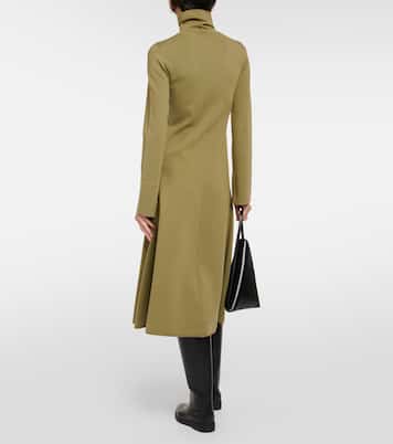 Silk-blend midi dress | Joseph