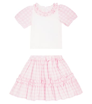 Top e gonna Gingham in cotone | Patachou