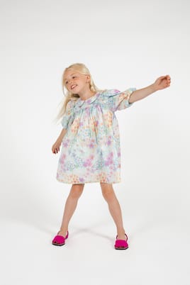 Bedrucktes Kleid Uriella aus Baumwolle | Morley