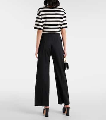 Pantaloni in misto lana a vita media | Patou