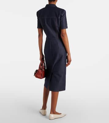 Faro cotton-blend jersey midi dress | Max Mara