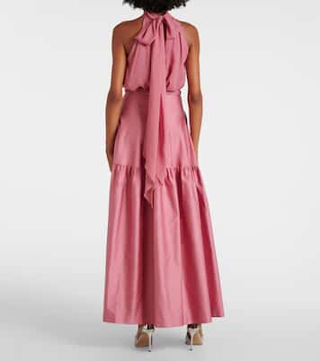 Elegante - Gonna lunga Brasile in raso | Max Mara