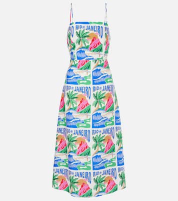 Midikleid Carioca Posters | Farm Rio