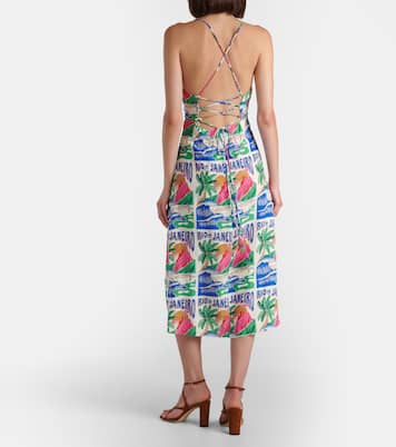 Midikleid Carioca Posters | Farm Rio