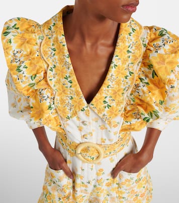 Combi-short en coton à fleurs | Farm Rio