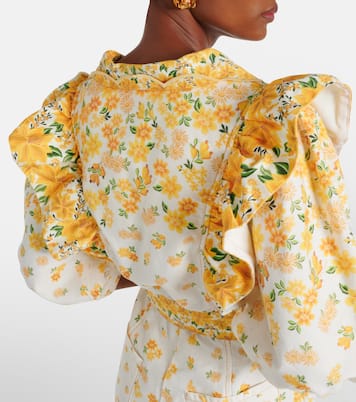 Combi-short en coton à fleurs | Farm Rio