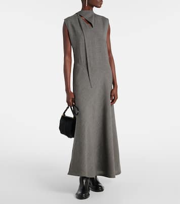 Schultertasche Ghost Mini mit Leder | Jil Sander