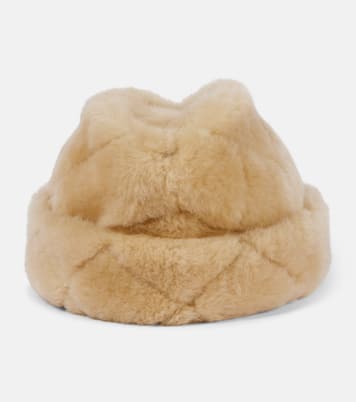 Maggie quilted shearling hat | Loro Piana