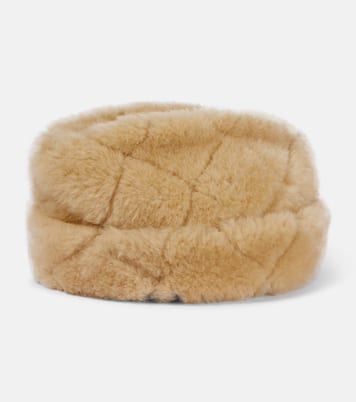 Maggie quilted shearling hat | Loro Piana