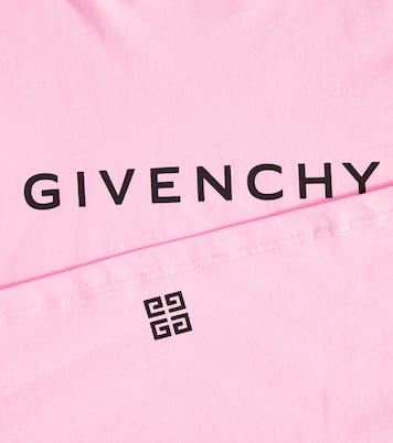 Top in jersey di cotone con logo | Givenchy Kids