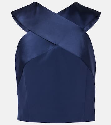 Top in crêpe di raso | Balmain
