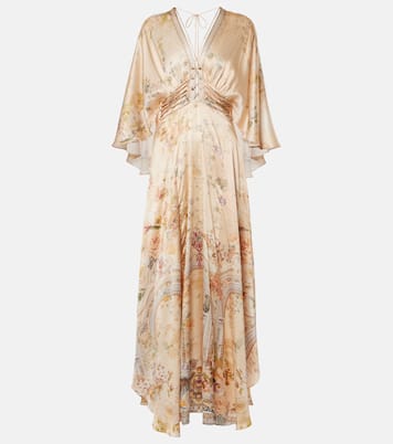 Silk charmeuse maxi dress | Camilla