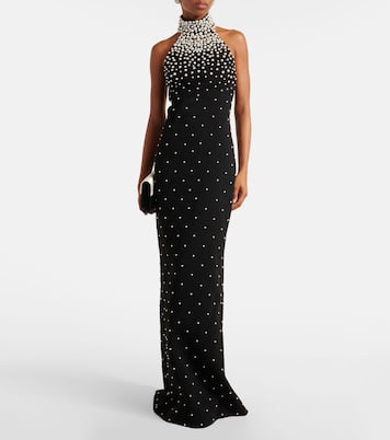 X Nicky Hilton Robe Alvia mit Zierperlen | Rebecca Vallance