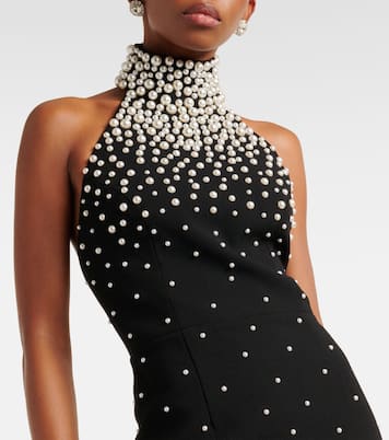 X Nicky Hilton Robe Alvia mit Zierperlen | Rebecca Vallance
