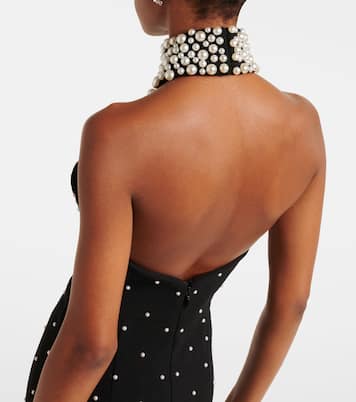 X Nicky Hilton Robe Alvia mit Zierperlen | Rebecca Vallance