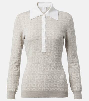 Polo Monogram 72 en laine mélangée | Givenchy