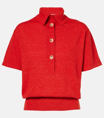 Polo in misto lino e seta | Christopher Esber