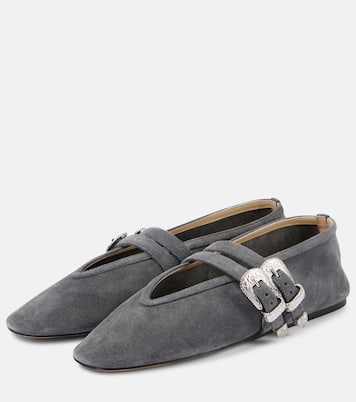 Claudia suede ballet flats | Le Monde Béryl