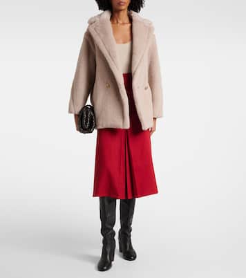 Cappotto Cuba in teddy di seta e alpaca | Max Mara