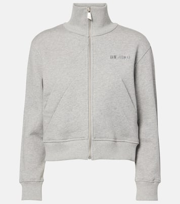 Felpa in cotone con zip | The Attico