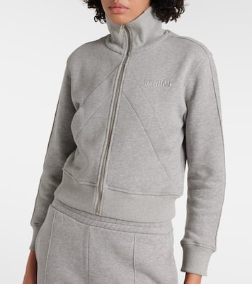 Felpa in cotone con zip | The Attico