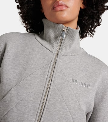 Felpa in cotone con zip | The Attico