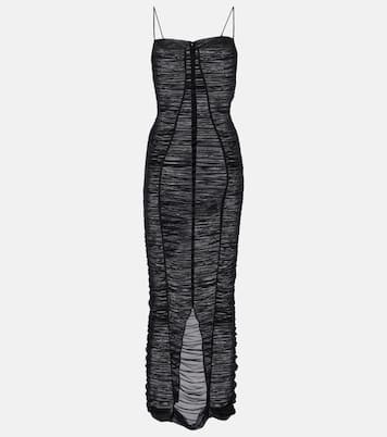 Vestido midi de tul transparente | Dolce&Gabbana